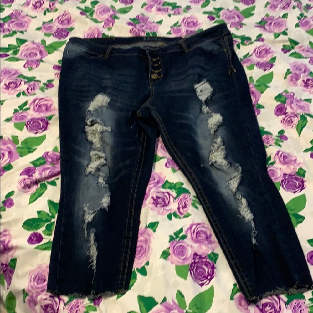 Plus size jeans
